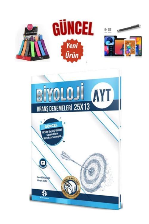 2025 Güncel Ayt Biyoloji 25 X 13 Video Çözümlü 325 Soru Branş Denemeleri Kalemlik Kalem