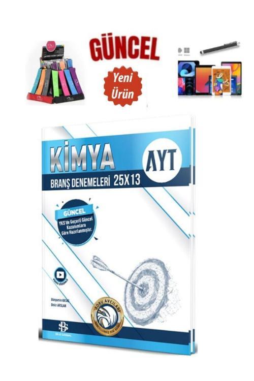 2025 Güncel Ayt Kimya 25 X 13 Video Çözümlü 325 Soru Branş Denemeleri Kalemlik Kalem