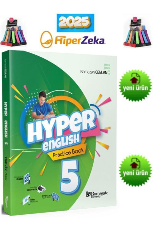2025 Güncel 5.Sınıf Hyper English Practice Book (Quizzes & Dictionary)(YeniÜrün)+Kalemlik