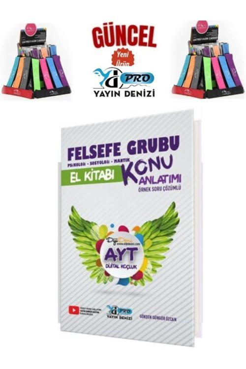 Güncel AYT Felsefe Grubu Psikoloji Sosyoloji Mantık Konu Anlatımlı Pro El Kitabı+Kalemlik