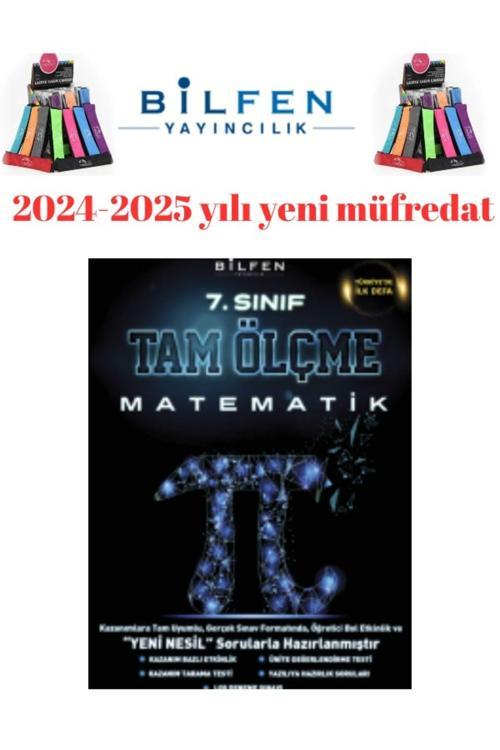 Güncel 7.Sınıf TamÖlçme Matematik Soru Bankası+Kalemlik