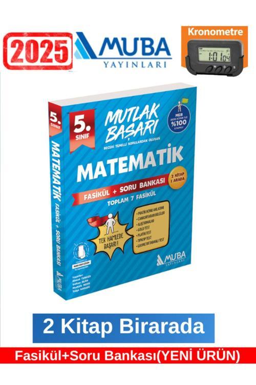 Muba 2025 5.Sınıf Matematik Mutlak Başarı Fasikül + Soru Bankası+Kronometre