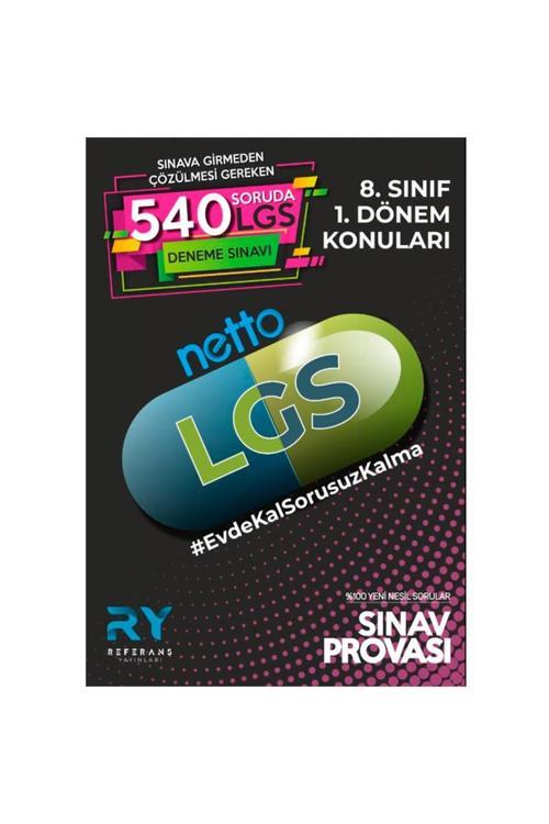 Referans Yayınları 8. Sınıf Lgs 1. Dönem Netto 540 Soruda Deneme