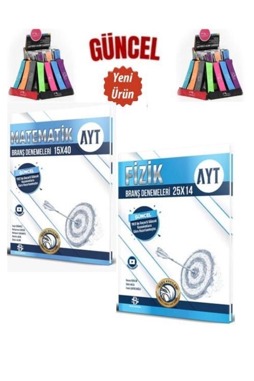 Güncel Ayt Matematik-Fizik Deneme Seti 2 Kitap(950Soru)+Kalemlik