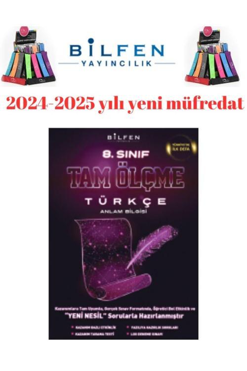 Güncel 8.Sınıf TamÖlçme Türkçe  Soru Bankası+Kalemlik