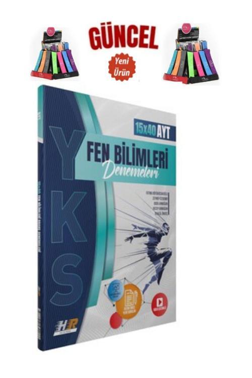 Güncel AYT Fen Bilimleri 15 x 40 Denemeleri(600Soru))+Cambridge Kalemlik
