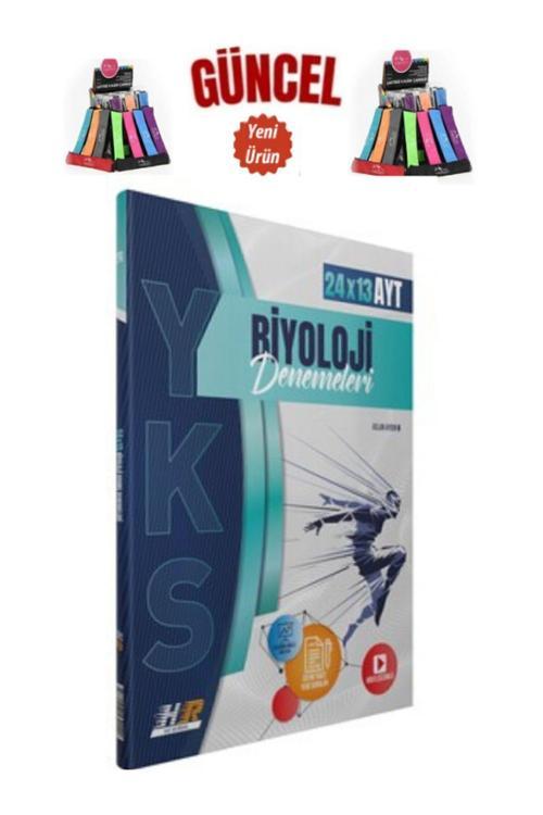 Güncel AYT Biyoloji 24 x 13 Denemeleri(312Soru)+Cambridge Kalemlik