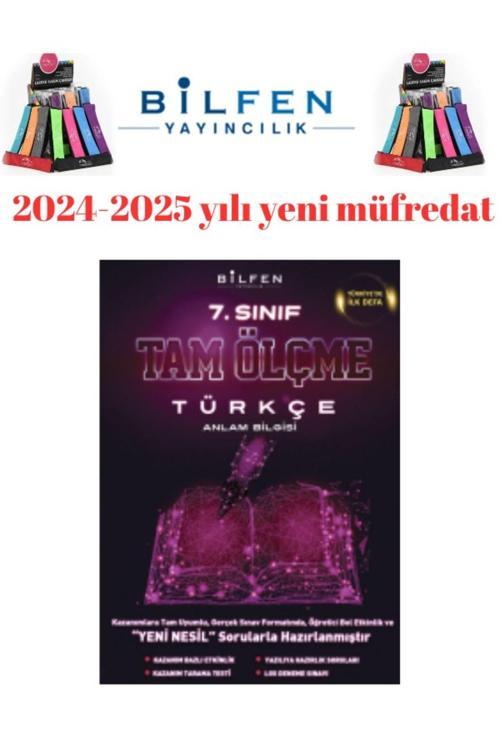 Güncel 7.Sınıf TamÖlçme Türkçe  Soru Bankası+Kalemlik