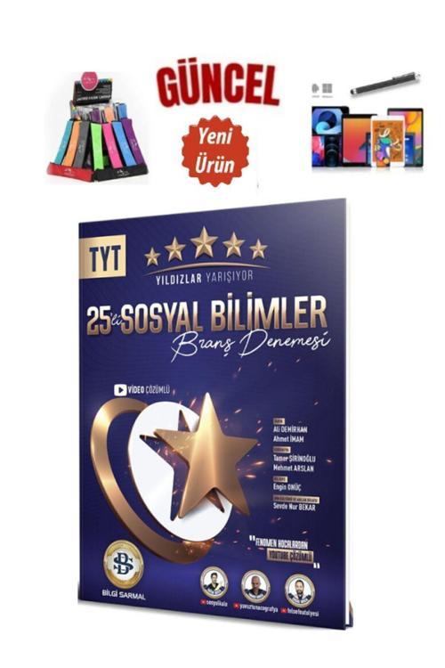 Bilgi Sarmal Yayınları 2025 Tyt Sosyal Bilimler Yıldızlar Yarışıyor 25 Li Branş Denemesi Kalem Kalemlik