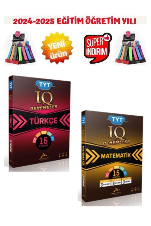 Paraf 2025 Tyt IQ Türkçe15+Matematik15 Deneme Seti+Kalemlik