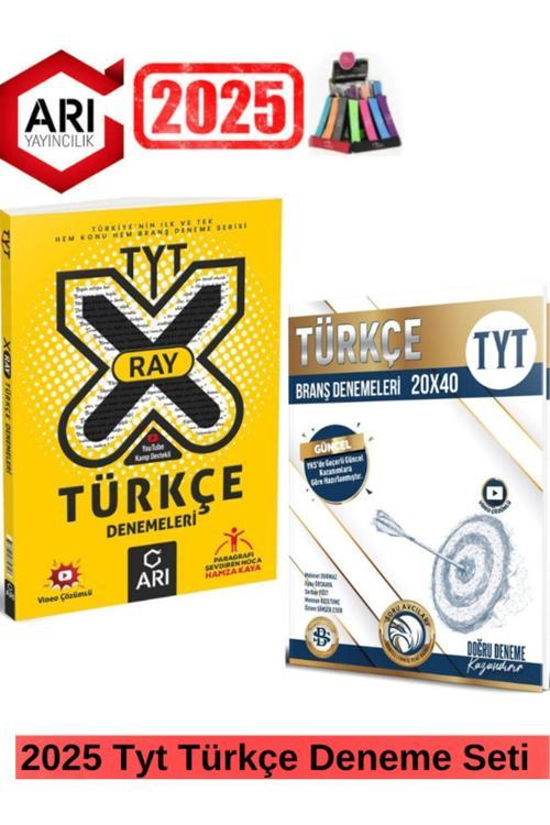 Bilgi Sarmal Yayınları 2025 Tyt Türkçe 20X40 Deneme+Arı X-Ray Tyt Türkçe Konu Ve Deneme Seti+Kalemlik