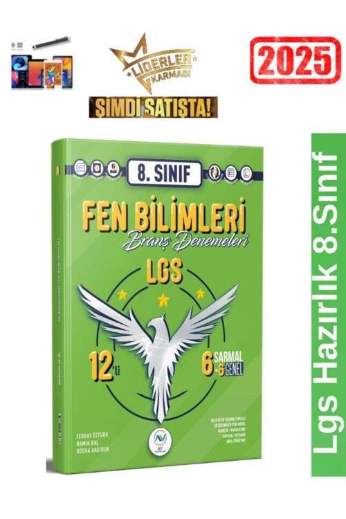AV YAYINLARI 8.Sınıf Fen Bilimleri 12 li Branş Deneme+Android Kalem