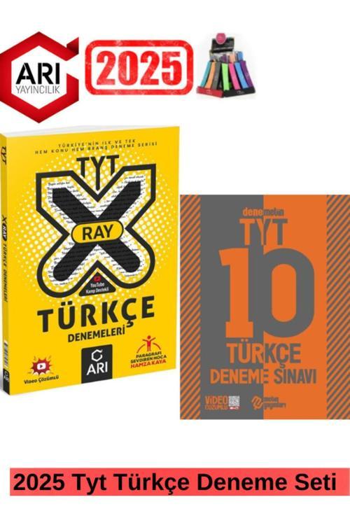 Ens Yayıncılık Arı X-Ray Tyt Türkçe Konu Ve Branş Deneme+Metin Tyt Türkçe 10 Deneme+Kalemlik