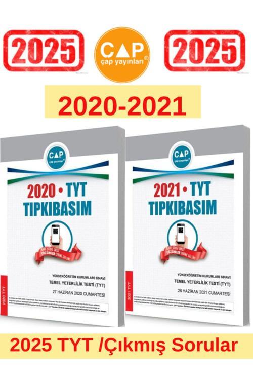 Çap Yayınları 2025 Tyt Sınavı 2020-2021 Tıpkı Basım Çıkmış Sorular+Android Kalem