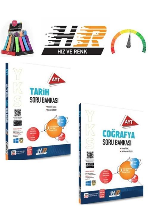Güncel Ayt Coğrafya-Tarih Video Çözümlü Soru Bankası Seti+Kalemlik