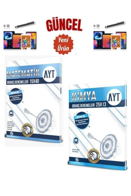Güncel Ayt Matematik-Kimya Deneme Seti 2 Kitap(925Soru)+Kalem