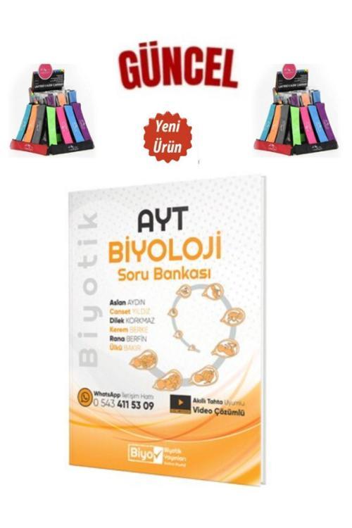 AYT Biyoloji Video Çözümlü Soru Bankası+Cambridge Kalemlik