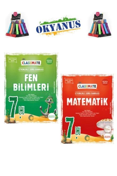 Güncel 7.Sınıf Classmate  Fen Bilimleri-Matematik Etkinlikli Soru Bankası+Kalemlik