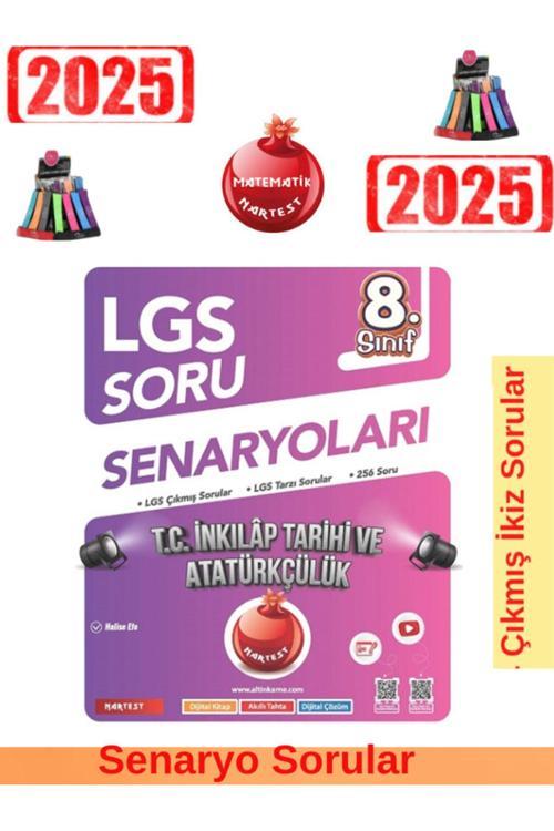 Nartest 2025 8. Sınıf Lgs Soru Senaryoları T.c. İnkılap Tarihi Ve Atatürkçülük+Kalemlik