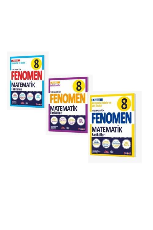 Gama Yayınları Fenomen 8. Sınıf Lgs Matematik 1.2.3. Fasikül Konu Özetli Soru Bankası 3 Kitap