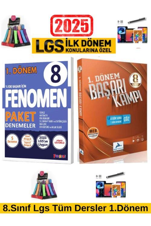2025 8.Sınıf Lgs 1.Dönem 8 Li Paket Deneme+Paraf 1.Dönem Başarı Kamp(6günÇöz5Deneme)