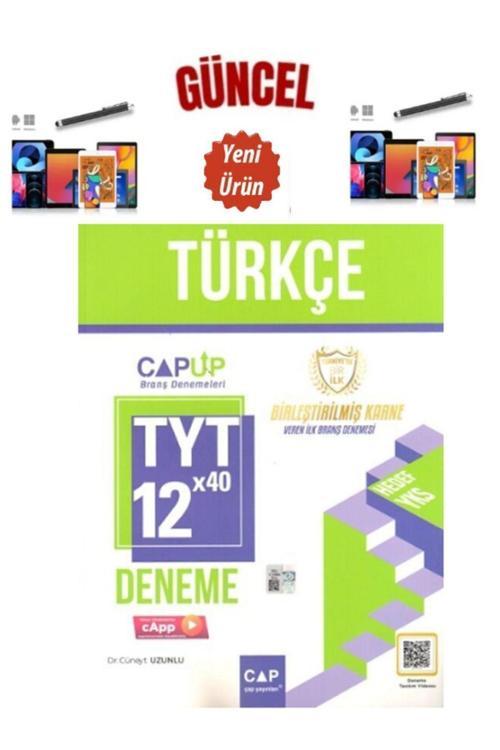 Çap 2024-2025 TYT Türkçe 12 x 40 Up Deneme+Kalem