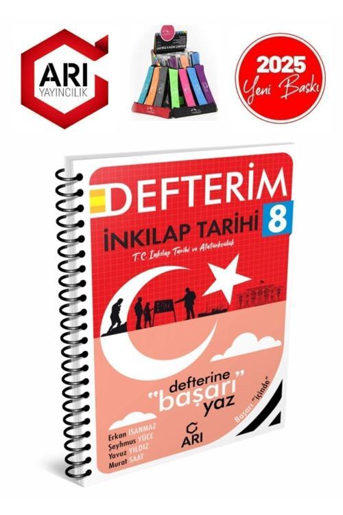 Arı 2025 8.SınıfLgs Hazırlık Inkilap Tarihi Konu Anlatımlı Defter+Kalemlik(Defterine Başarı Yaz)
