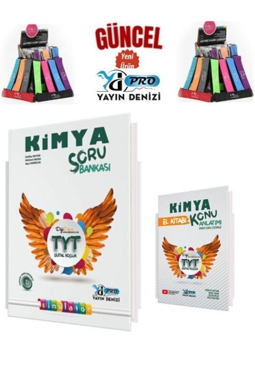 Güncel TYT Kimya Soru Bankası+Konu Anlatımlı Örnek Çözümlü El Kitabı+Kalemlik