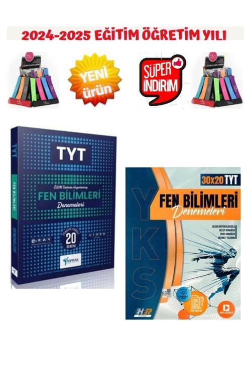 2025 Tyt Fen Bilimleri 30x20 deneme+Toprak Tyt Fen Bilimleri 20 Deneme+Kalemlik