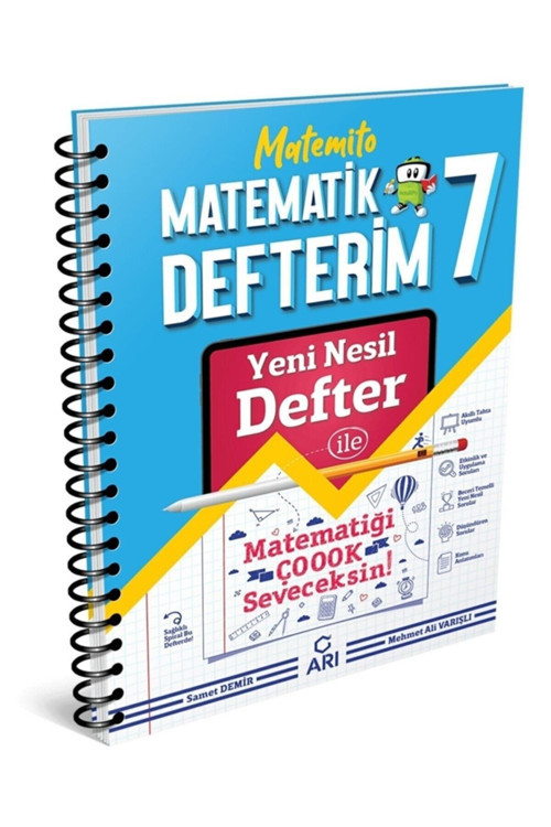 Arı 7 Sınıf Matemito Matematik Defterim Akıllı Defter