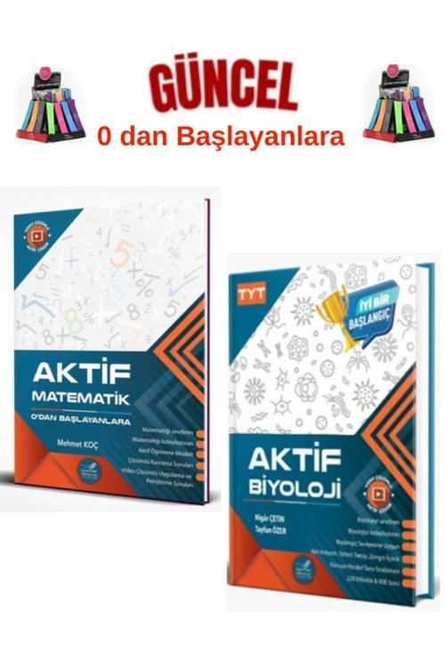 Güncel 0 Dan Başlayanlara Tyt Biyoloji-Matematik Konu Anlatımlı Soru Bankası+Kalemlik