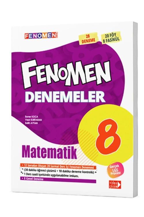 Gama Yayınları 8 Sınıf Fenomen Matematik Denemeleri
