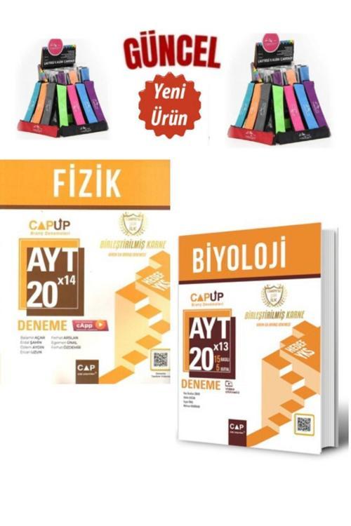 Çap Ayt Fizik-Biyoloji 40 Adet Deneme Seti(540Soru)+Cambridge Kalemlik