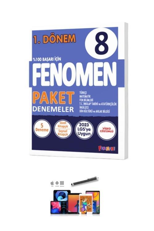 2024 Kurmay 8.Sınıf 1.Dönem Lgs Hazırlık Tüm Dersler(5 Deneme)Deneme+Dokunmatik Kalem