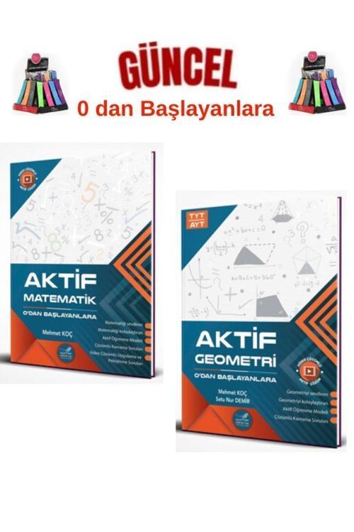 Güncel 0 Dan Başlayanlara Tyt Matematik-TytTyt Geometri Konu Anlatımlı Soru Bankası+Kalemlik