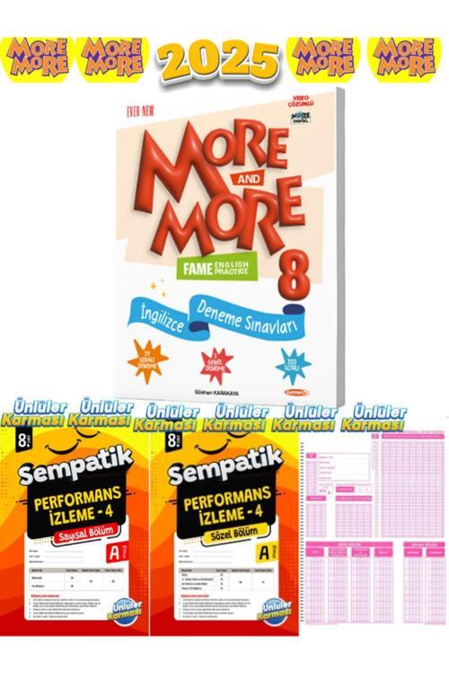 Kurmay Yayınevi 8. Sınıf More More Selfie Test Deneme Kurmay Elt Yayınları