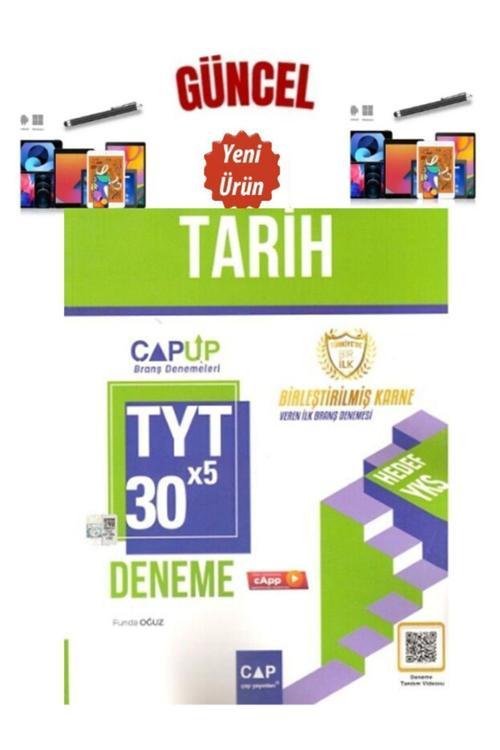 Çap 2024-2025 TYT Tarih 30 x 5 Up Deneme+Kalem