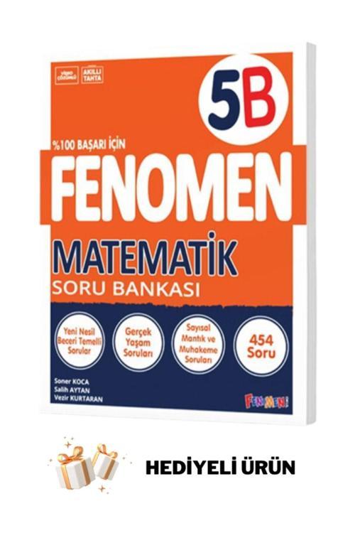 Gama Yayınları Fenomen 5.Sınıf Matematik B Soru Bankası Hediyeli Ürün