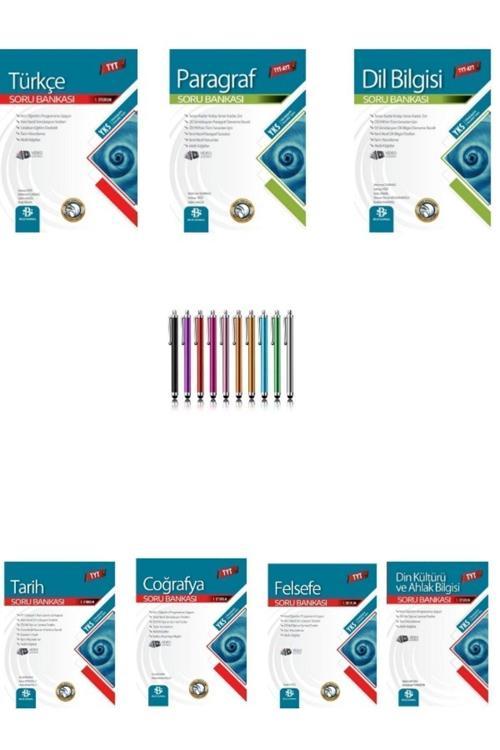 Güncel Müfredat Video Çözümlü Tyt Sözel (7Kitap) Soru Bankası Seti+Kalem+Kalemlik