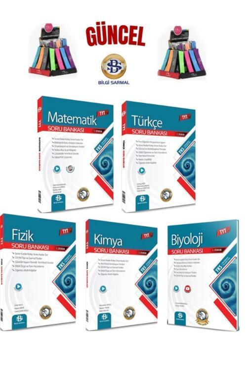 Güncel(2025)Tyt Türkçe-Matematik-Fizik-Kimya-Biyoloji Video Çözümlü Soru Bankası Seti+Kalemlik