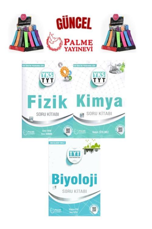 Güncel Tyt Fizik-Kimya-Biyoloji Yeni Müfredat Soru Bankası Seti+Kalemlik