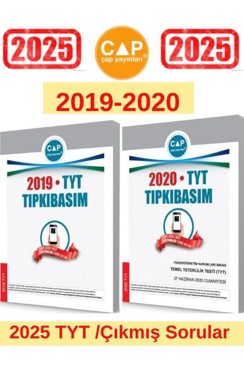 Çap Yayınları 2025 Tyt Sınavı 2019-2020 Tıpkı Basım Çıkmış Sorular+Android Kalem