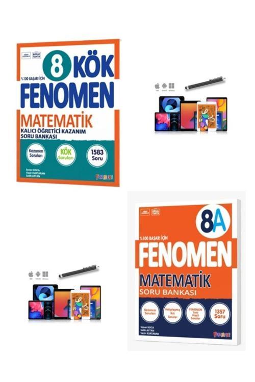 2025 Kurmay 8.sınıf Kök Matematik Kök Sorular -matematik 8a Soru Bankası Seti Kalem