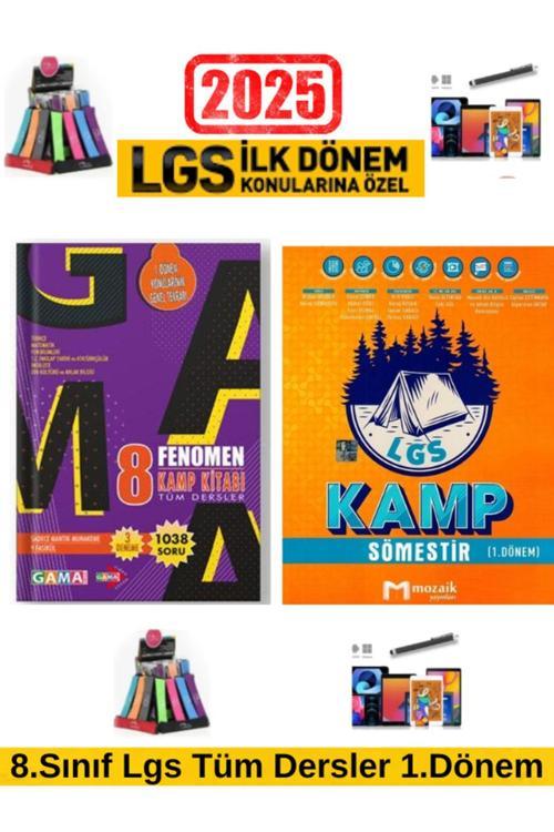 2025 Lgs 1.Dönem Tüm Dersler Genel Kamp Tekrar+Mozaik Lgs Tüm Dersler 1.Dönem Kamp+Kalemlik