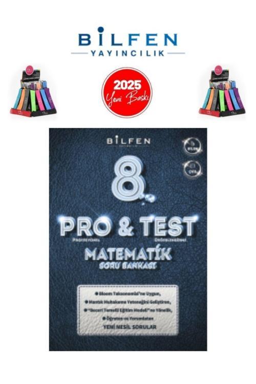 2025 8.Sınıf Lgs Hazırlık Protest Matematik Soru Bankası+Cambridge Kalemlik