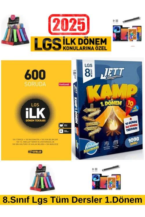 Hız 8.Sınıf Lgs 1.Dönem Güçlendiren Kamp++Ünlüler 8.Sınıf 1.Dönem Jett Kamp 10 Günde 1.DönemTekrarı