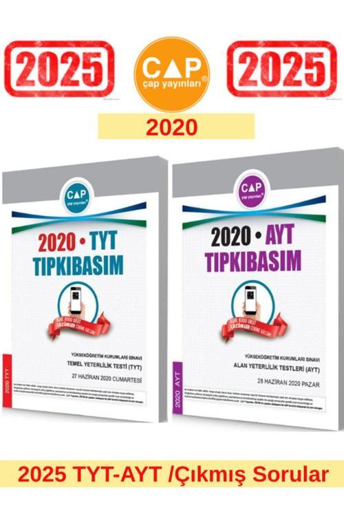 Çap Yayınları 2025 Tyt-ayt Sınıvı Için 2020 Tyt-2020 Ayt Tıpkı Basım Çıkmış Sorular