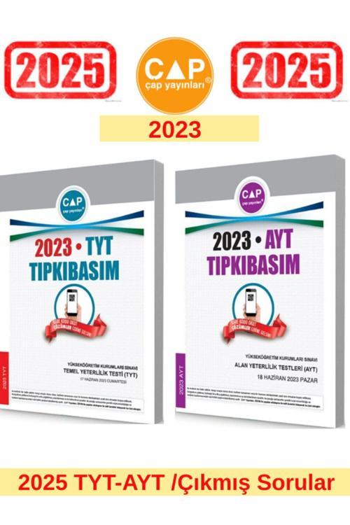 Çap Yayınları 2025 Tyt-ayt Sınıvı Için 2023 Tyt-2023 Ayt Tıpkı Basım Çıkmış Sorular