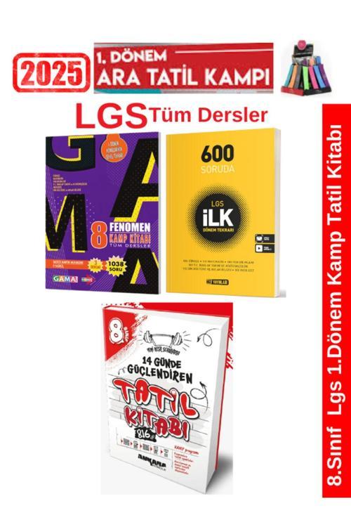 2025 8.Sınıf Lgs 1.Dönem Kamp Soru+Hız 1.Dönem ilk 600 Soruda+Ankara 2025 1.Dönem Soru+Kalemlik