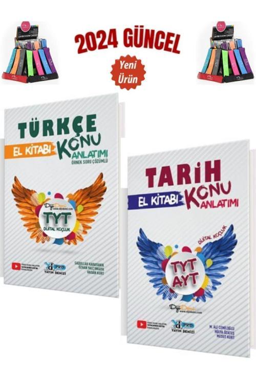 Güncel Tyt Türkçe-Tyt-Ayt Tarih Video Anlatımlı Konu Anlatımlı El Kitabı+Cambridge Kalemlik